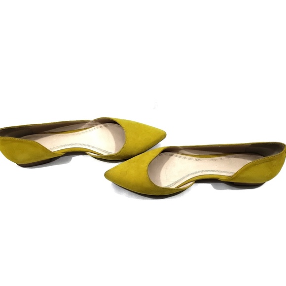 Marc Fisher Shoes - Marc Fisher LTD Chartreuse Sunny d'Orsay Flat Marc Fisher Shoes - Marc Fisher LTD Chartreuse Sunny d'Orsay Flat